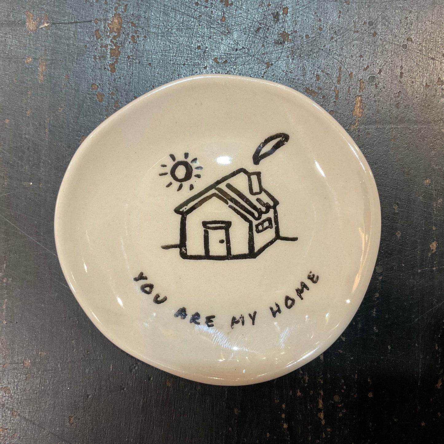 MINI DISH WITH WORDS