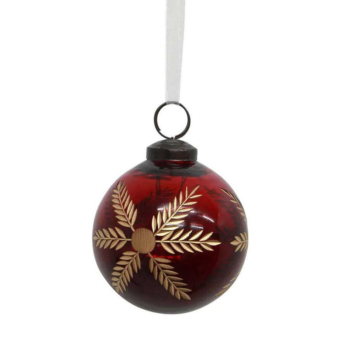 AMINA GLASS BAUBLE - 4 COLOURS
