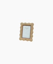 Load image into Gallery viewer, RATTAN WAVY PHOTO FRAME - 2 SIZES