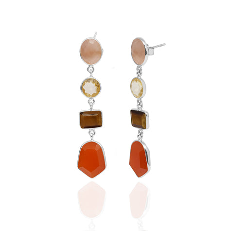 CALLIE EARRINGS - SILVER