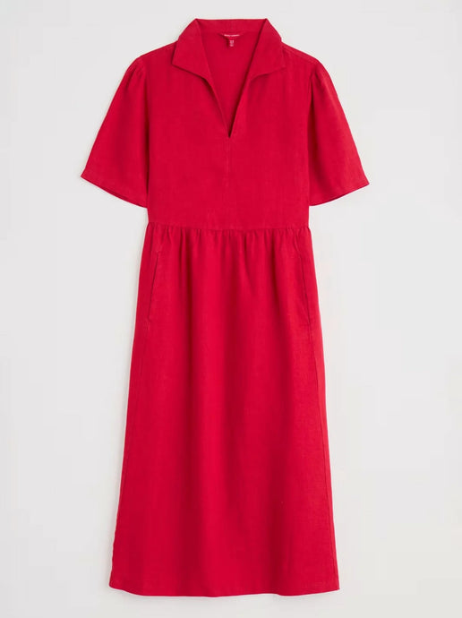 FEN VIOLET DRESS - SCARLET