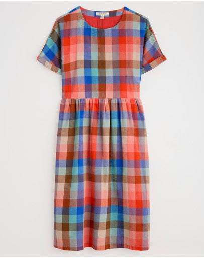 BROUSE DRESS - GARDEN PAINTING MULTI