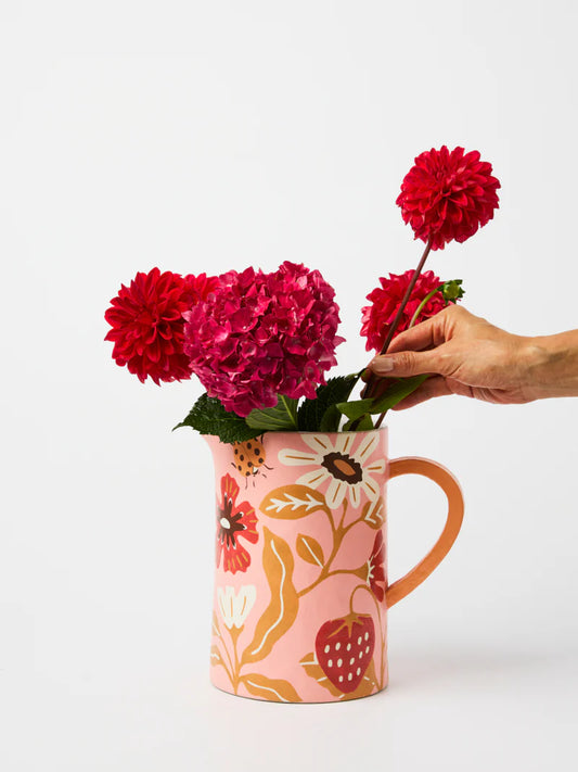 MEADOW JUG PINK