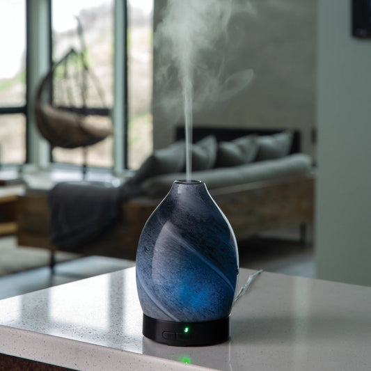 OBSIDIAN GLASS ULTRASONIC AROMA DIFFUSER