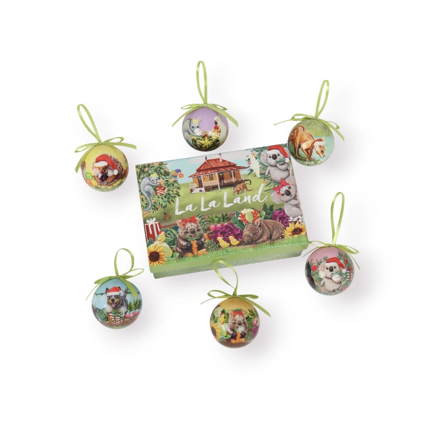 MINI BAUBLES SET GARDEN GIGGLES