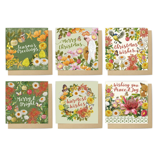 GREETING CARD BOX SET BOTANICAL BLOOMS