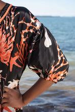 Load image into Gallery viewer, CLEAN SWEEP DRESS - BLACK SHELLS