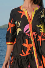 Load image into Gallery viewer, HIGH AND RISING DRESS - BLACK SUN