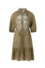 Load image into Gallery viewer, GENENIEVE DRESS - BROWN