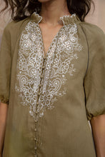 Load image into Gallery viewer, GENENIEVE DRESS - BROWN