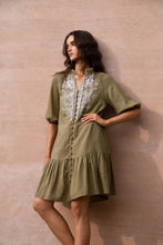 Load image into Gallery viewer, GENENIEVE DRESS - BROWN