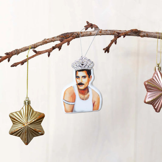 3D CHRISTMAS BAUBLES - QUEEN OF POP
