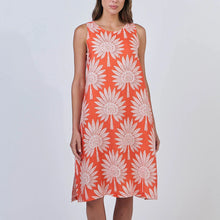 Load image into Gallery viewer, URCHIN PRINT LINEN DRESS