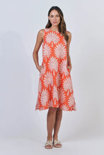 Load image into Gallery viewer, URCHIN PRINT LINEN DRESS