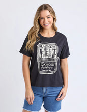 Load image into Gallery viewer, PESCE TEE - WASHED BLACK