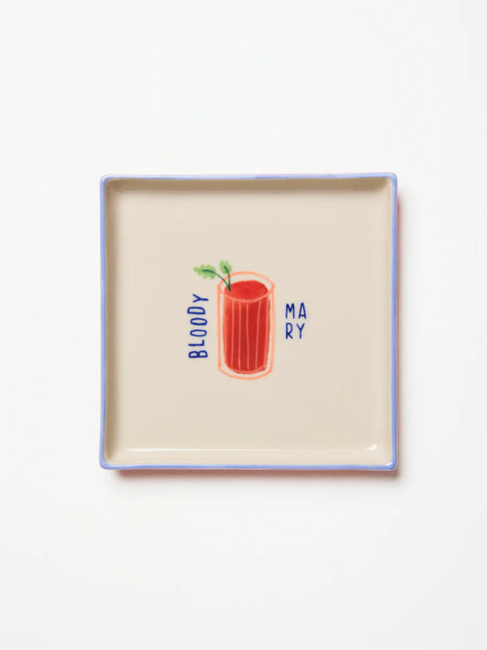 HAPPY HOUR - APEROL SPRITZ SQUARE PLATE