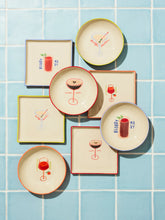 Load image into Gallery viewer, HAPPY HOUR - APEROL SPRITZ SQUARE PLATE