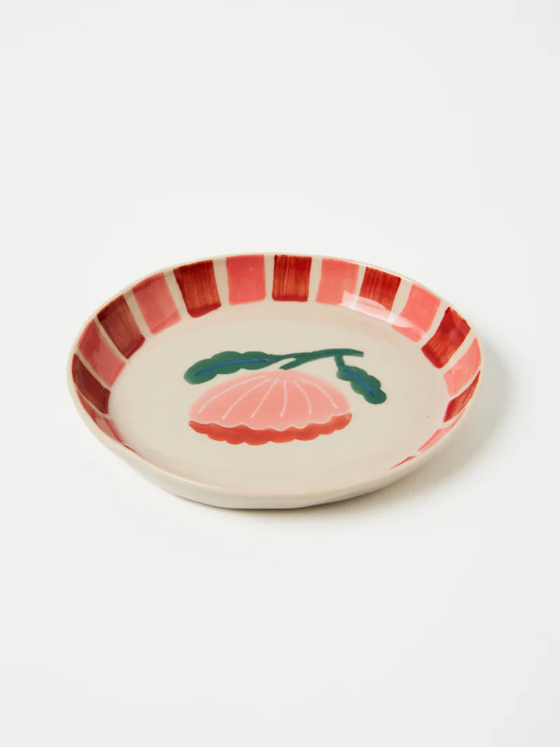 BLOOMIE PINK FLOWER DISH