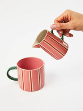 Load image into Gallery viewer, BLOOMIE PINK STRIPE MUG