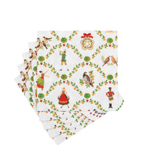 Load image into Gallery viewer, ON THE TWELFTH DAY CHRISTMAS NAPKINS