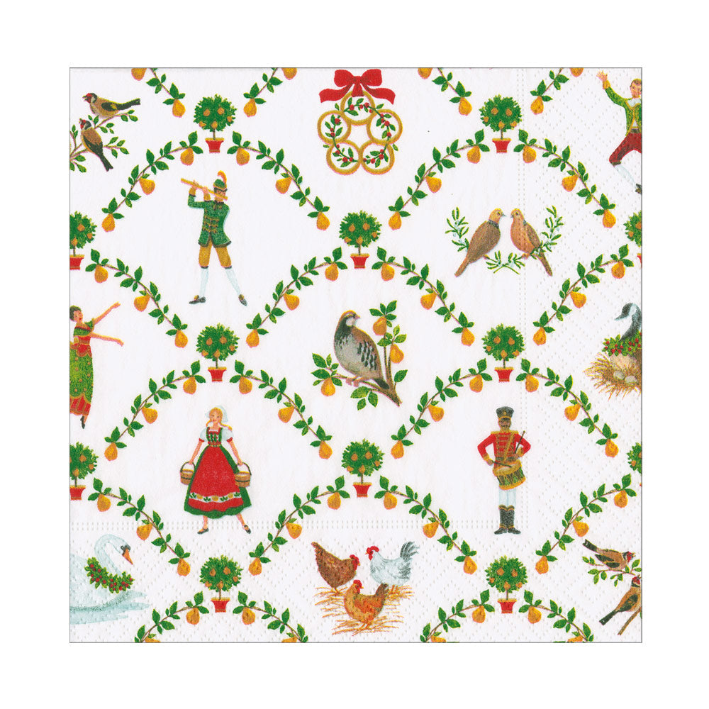 ON THE TWELFTH DAY CHRISTMAS NAPKINS