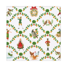Load image into Gallery viewer, ON THE TWELFTH DAY CHRISTMAS NAPKINS