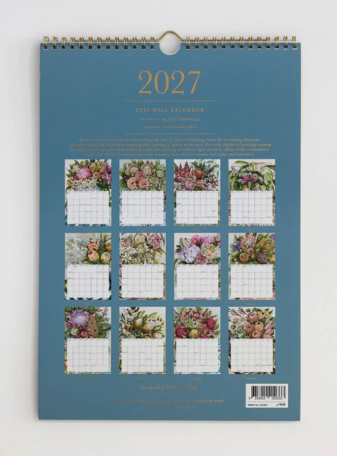 2027 WALL CALENDAR - STILL LIFE