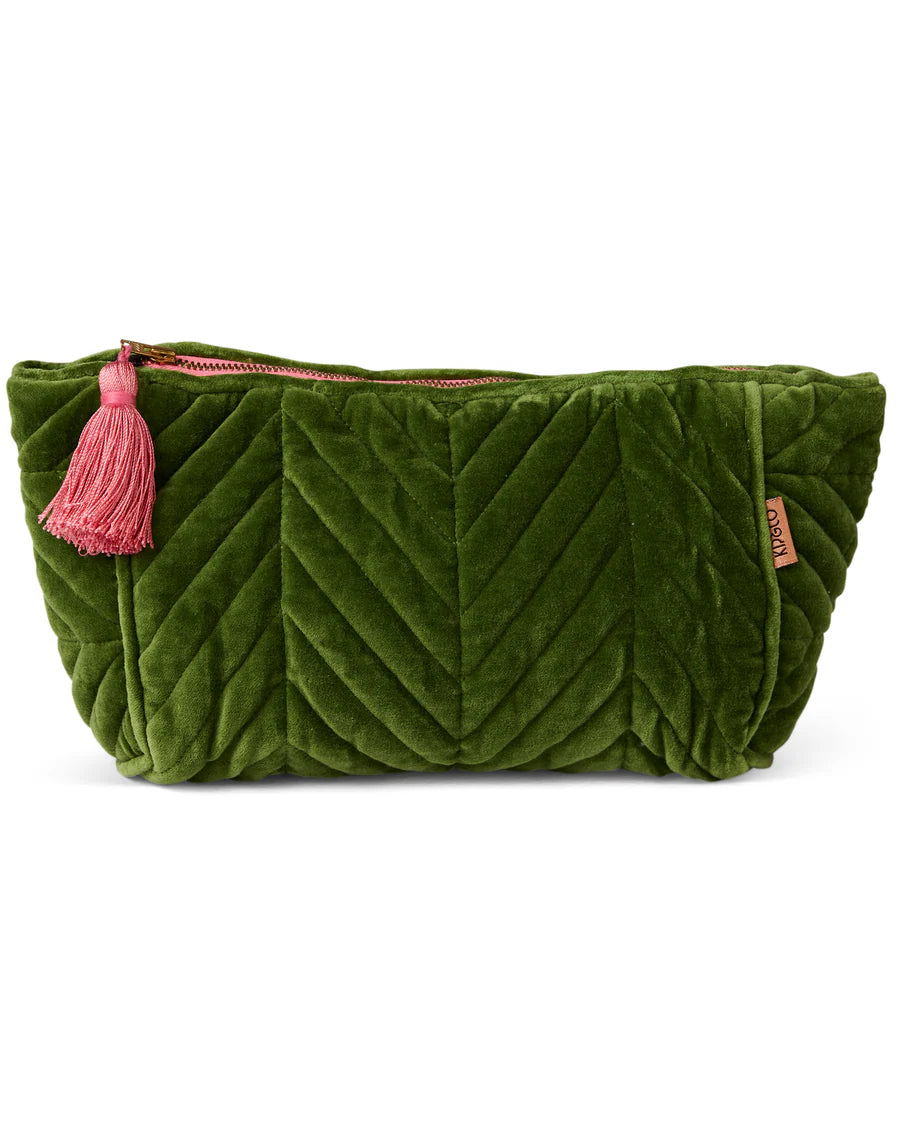 VELVET TOILETRY BAG