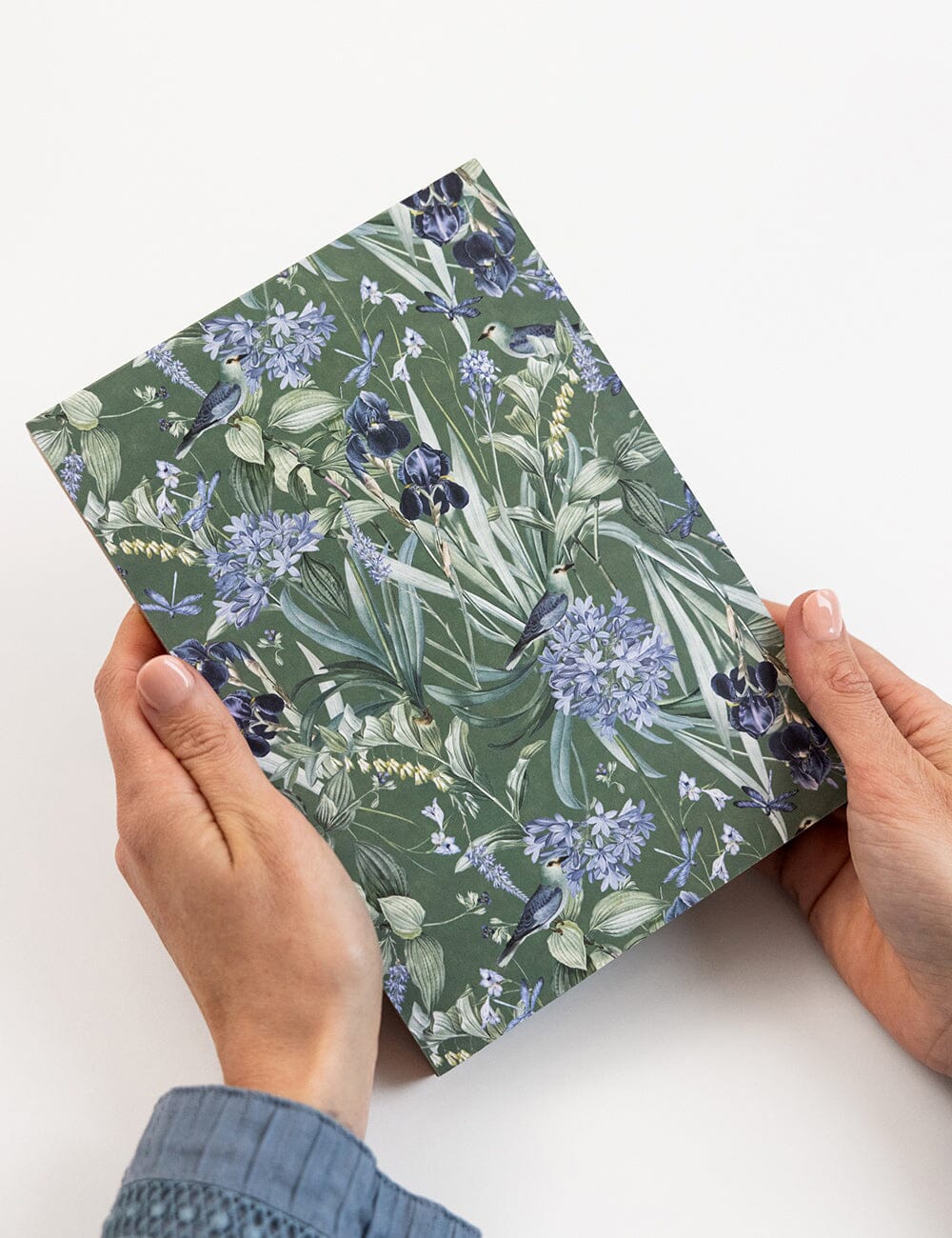DESKTOP NOTEPAD JOTTER - INDIGO HAVEN