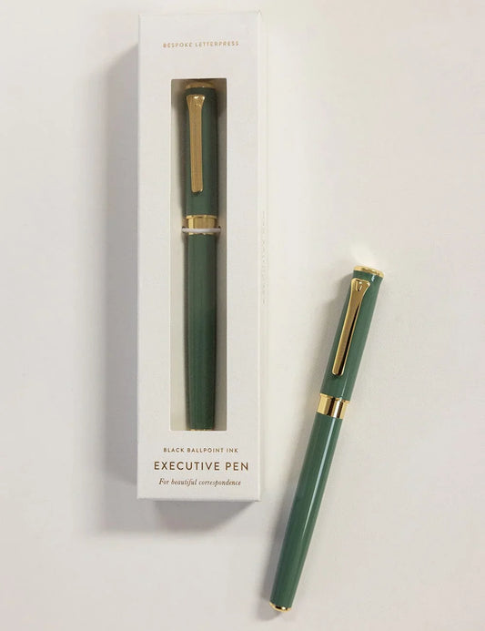 EUCALYPT EXECUTIVE GEL INK PEN - BOXED