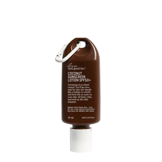 WE ARE FEEL GOOD INC - COCONUT SUNSCREEN 75ML TRAVELLER