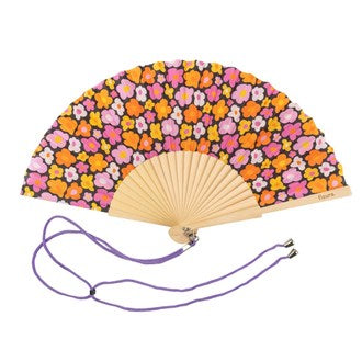 HAND FAN - VINTAGE FLOWERS
