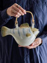 Load image into Gallery viewer, WRENNA FISH TEAPOT