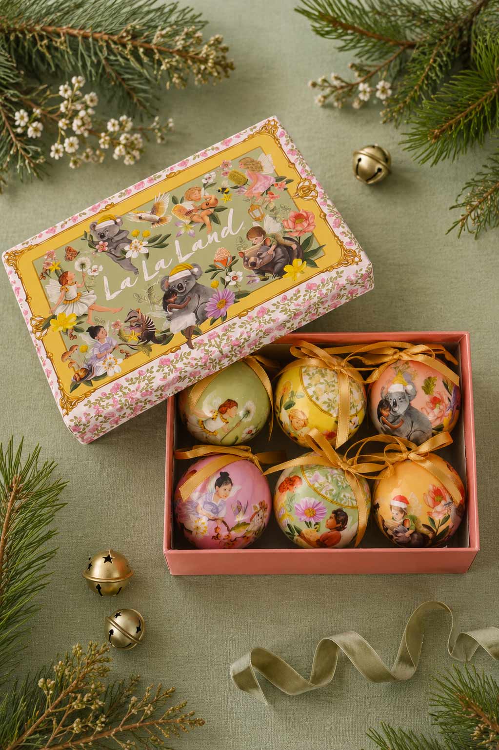 BAUBLE SET - SECRET WORLD OF THE BUSH