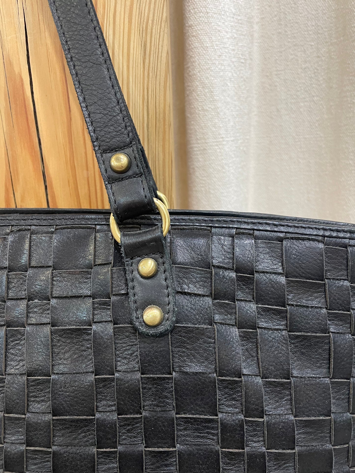 DALE LEATHER TOTE BAG
