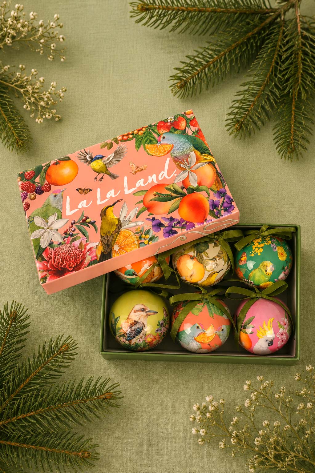 MINI BAUBLE SET - BOUNTIFUL HARVEST
