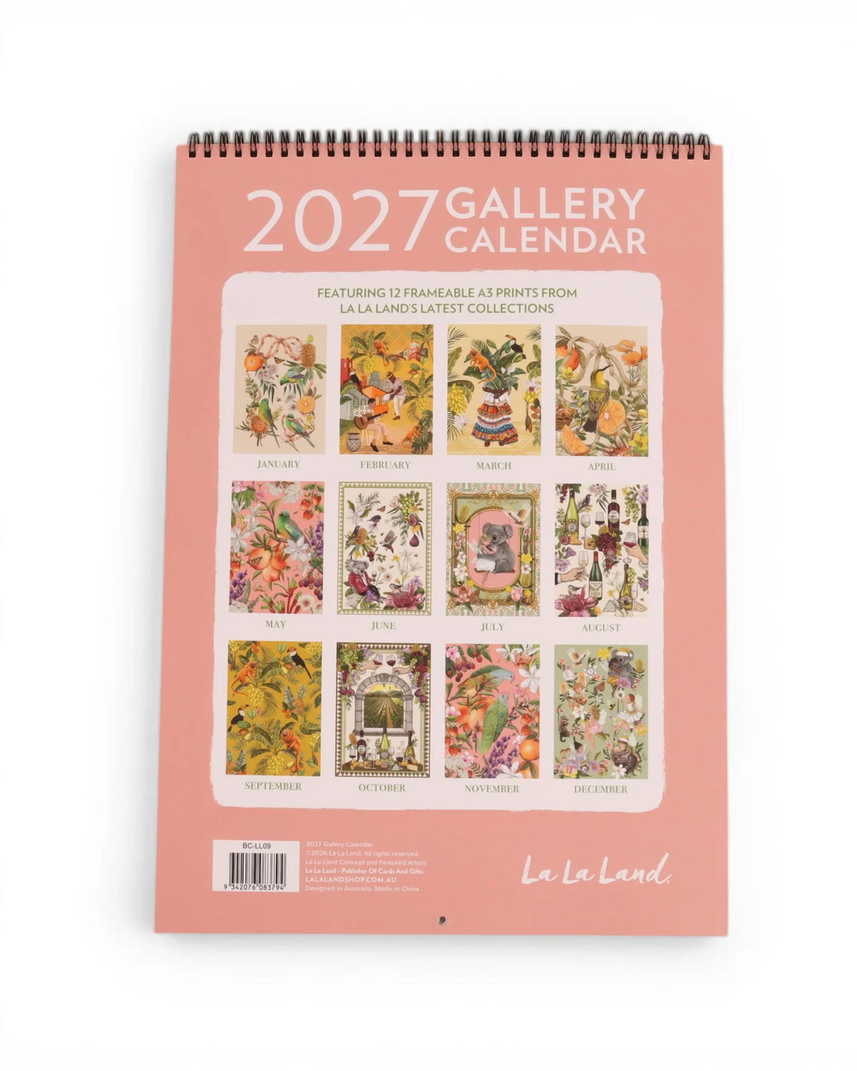 2027 A3 GALLERY CALENDAR