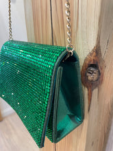 Load image into Gallery viewer, EMERALD CRYSTAL CLUTCH