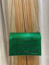 Load image into Gallery viewer, EMERALD CRYSTAL CLUTCH