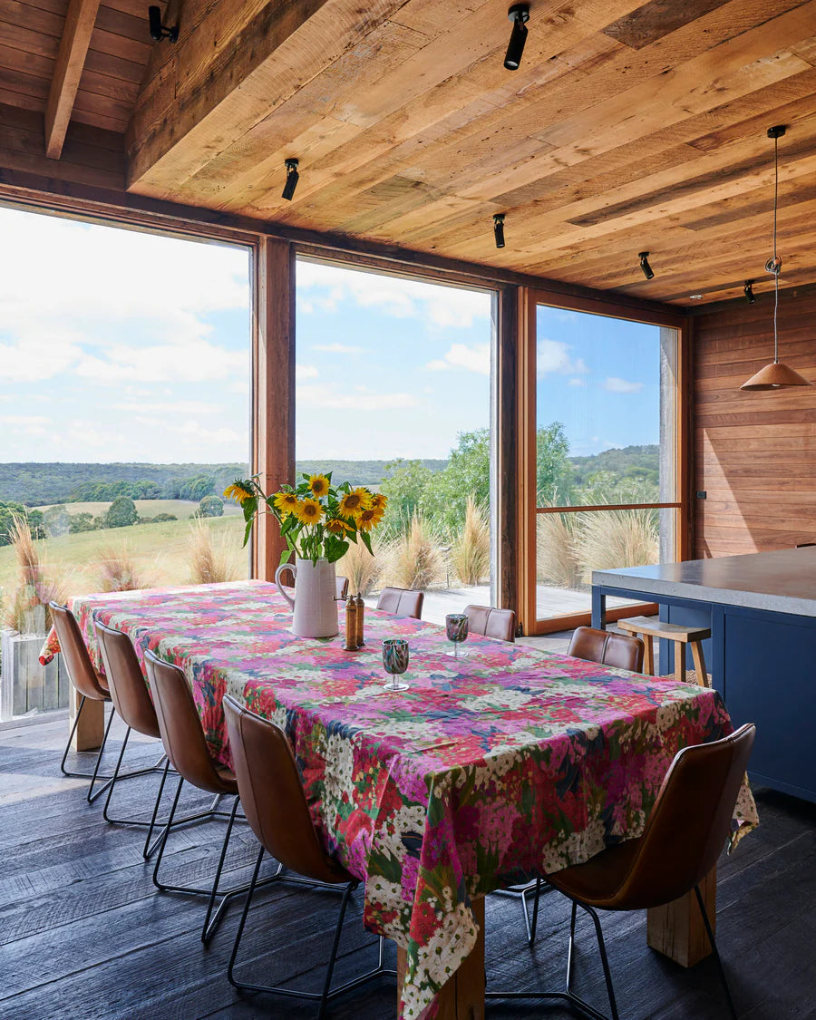 AUSTRALIAN BUSH BLOSSOM TABLECLOTH