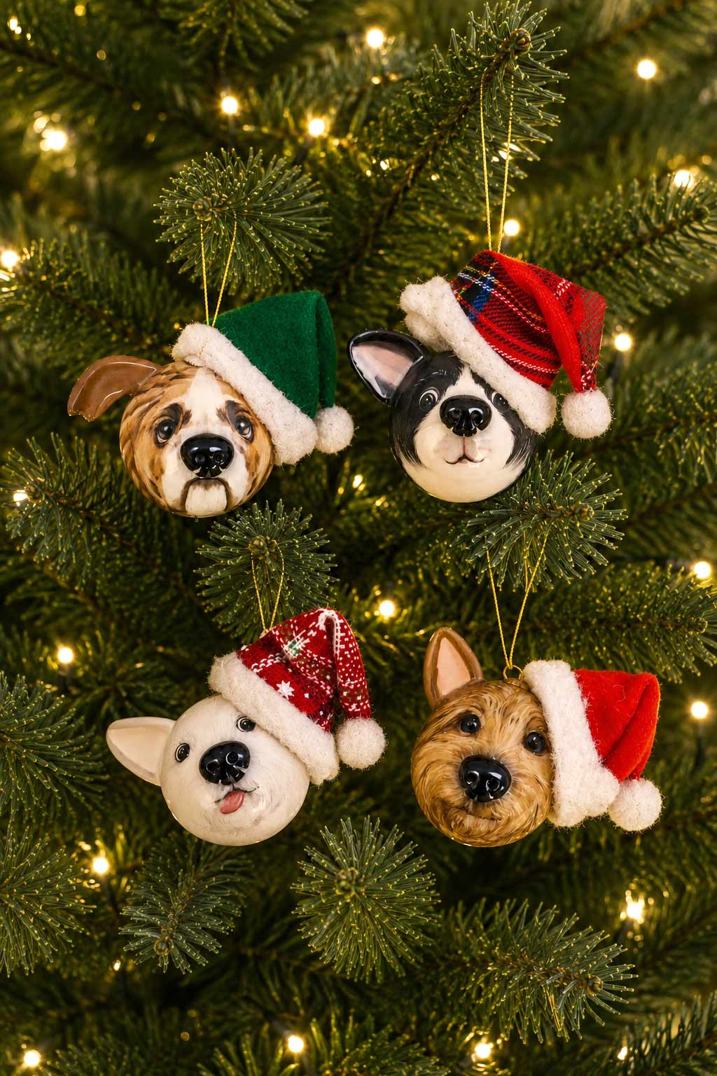 BAUBLE SET - PARTY DOGS