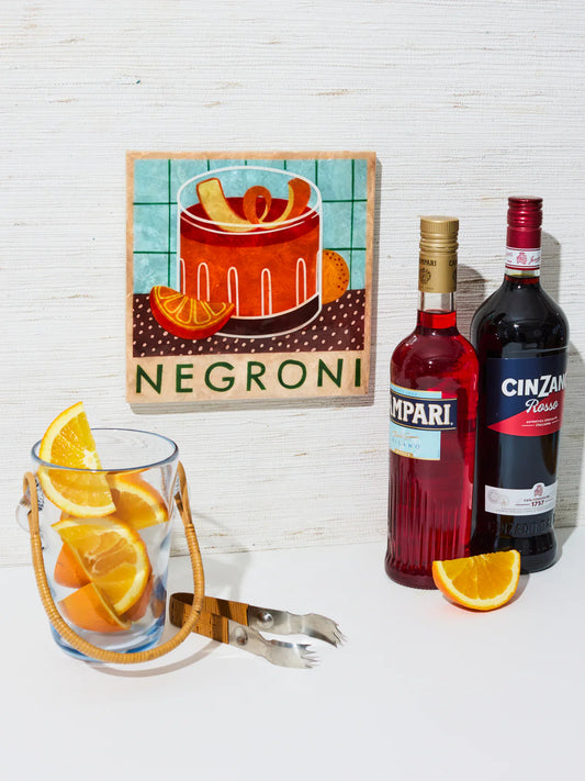 HAPY HOUR NEGRONI TILE