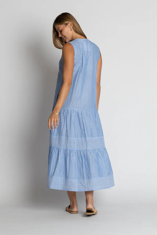 TULSA SUNDRESS YARN STRIPE