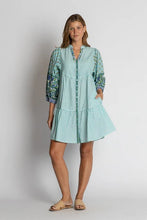 Load image into Gallery viewer, MISSISSIPPI BUTTON DRESS LAGON
