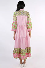 Load image into Gallery viewer, MISSISSIPPI MIDI DRESS MELON