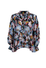 Load image into Gallery viewer, MAKE A V LINE BLOUSE - SWEET PEONY
