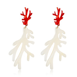 CORAL EARRINGS