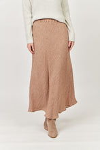 Load image into Gallery viewer, LINEN SKIRT - CHAI PUPPYTOOTH