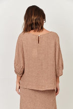 Load image into Gallery viewer, LINEN TOP - CHAI PUPPYTOOTH