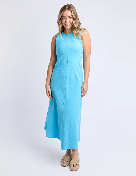 AZURE DRESS - AZURE BLUE